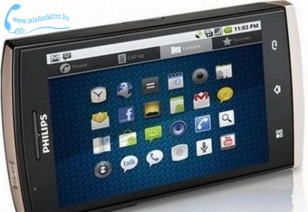 Philips W920 - Android 2.2. (Froyo) rendszerrel