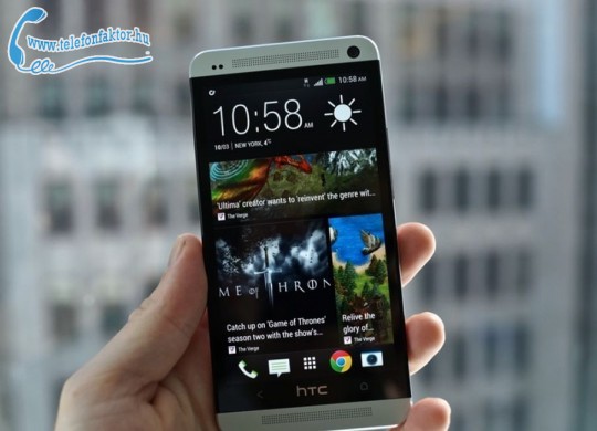 Elegáns készülék a HTC-től: HTC One