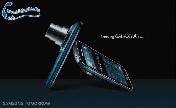 Optikai zoom-al ellátott Samsung Galaxy K